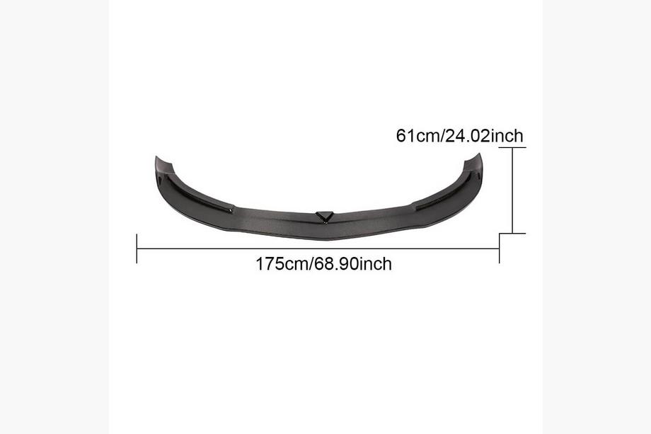 Mercedes A-class W176 2012-2018 Labio Frontal V1 para AMG-Line / A45 AMG HB 2013-2015, Carbono Foto 6