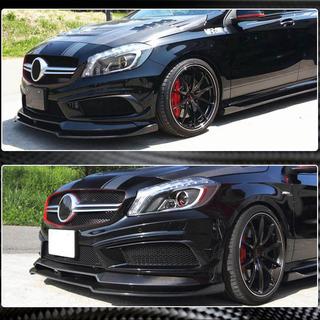 Splitter delantero Lip V2 (para AMG-Line / A45 AMG HB 2013-2015, Carbono) foto 3