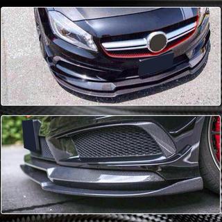 Splitter delantero Lip V2 (para AMG-Line / A45 AMG HB 2013-2015, Carbono) foto 4