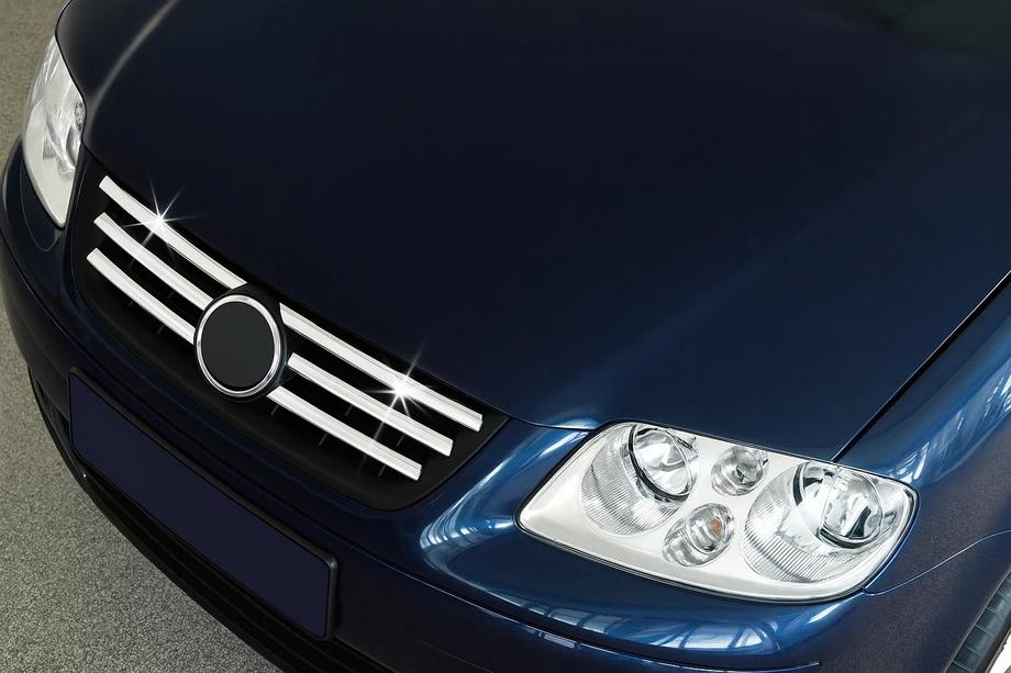 Volkswagen Polo 2001-2009 Cubiertas de Parrilla Cromadas (Acero Inoxidable) 2001-2003 Image