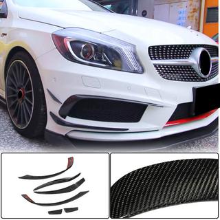 Cubiertas de Parachoques Delantero de Carbono (para AMG-Line / A45 AMG HB 2013-2015) foto 1