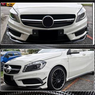 Cubiertas de Parachoques Delantero de Carbono (para AMG-Line / A45 AMG HB 2013-2015) foto 3