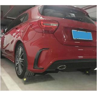 Cubierta de parachoques trasero para A45 AMG HB 2013-2015 Carbono Mercedes A-class W176 2012-2018 foto 2