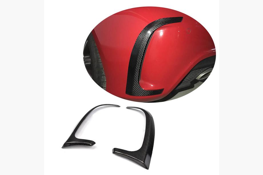 Mercedes A-class W176 2012-2018 Cubierta de parachoques trasero para A45 AMG HB 2013-2015 Carbono Foto 1