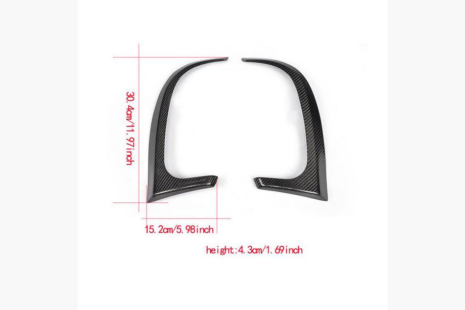 Mercedes A-class W176 2012-2018 Cubierta de parachoques trasero para A45 AMG HB 2013-2015 Carbono Foto 5