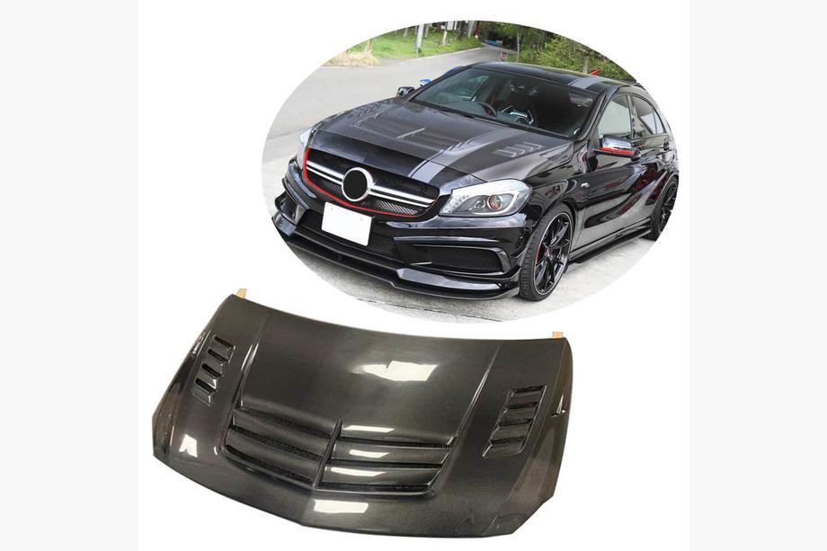 Mercedes A-class W176 2012-2018 Capó (Carbono) Image