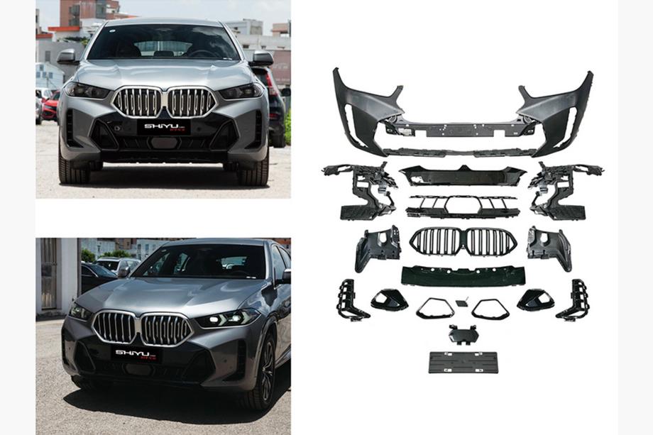 BMW X6 G06 2019–2027 Kit de Carrocería M-Sport (para 2023+) Image