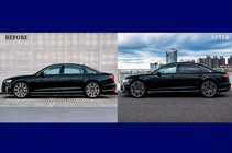 Audi A8 2018- Kit de restyling con reemplazo de faros (a S8 2025) foto 2