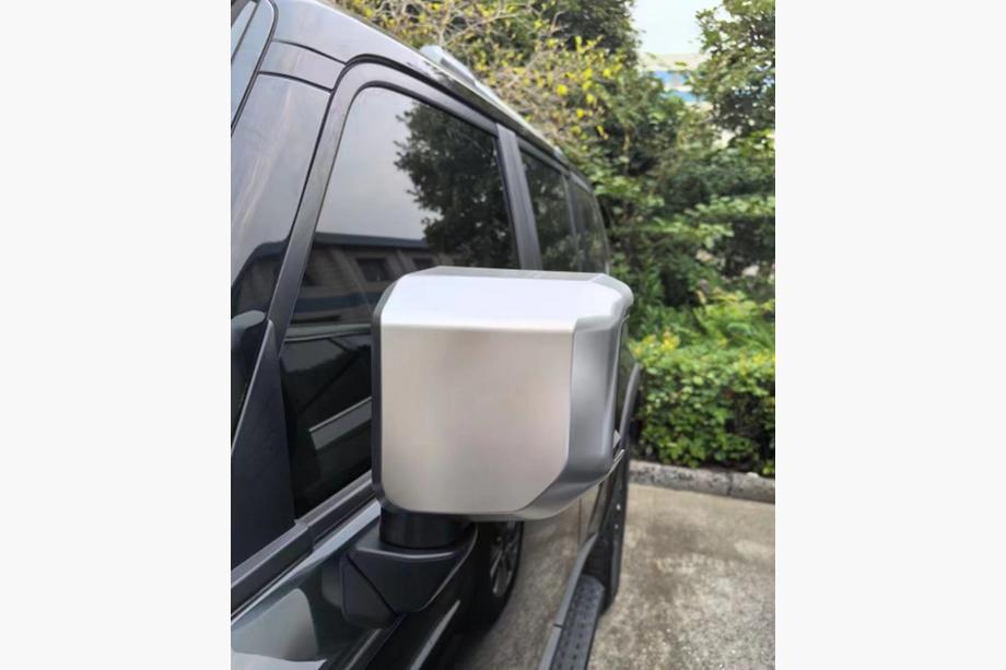 Toyota Land Cruiser Prado 250 2023- Cubiertas de Espejos Plata (2 uds) Image