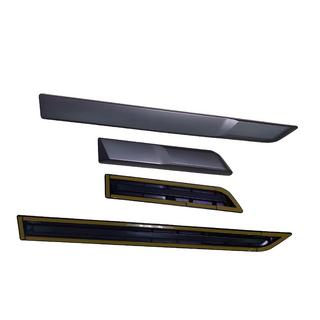 Molduras de Puerta (Negro Brillante) Toyota Land Cruiser Prado 250 2023- foto 2