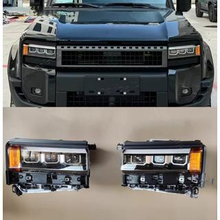 Faros delanteros 3-LED (2 uds) Toyota Land Cruiser Prado 250 2023- foto 2