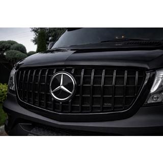 Parrilla Delantera Panamericana GT Panamericana Negra (2013-2018) Mercedes Sprinter W906 2006–2018 foto 1