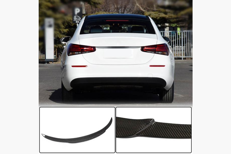 Mercedes A-class W177 2018- Alerón V1 (para SD, Carbono) Image