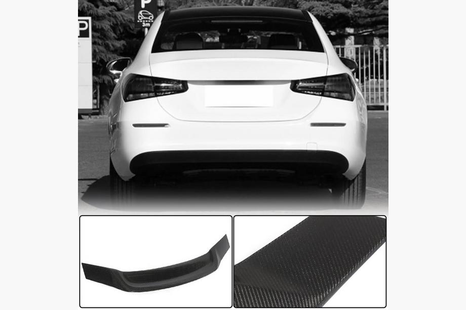 Mercedes A-class W177 2018- Alerón V2 (para SD, Carbono) Image