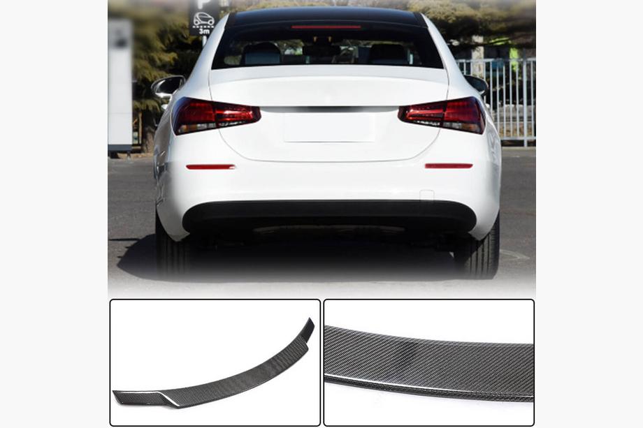 Mercedes A-class W177 2018- Alerón V3 (para SD, Carbono) Image