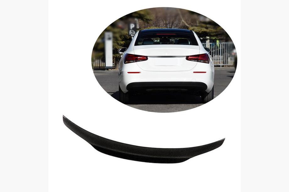 Mercedes A-class W177 2018- Alerón V4 (para SD, Carbono) Image