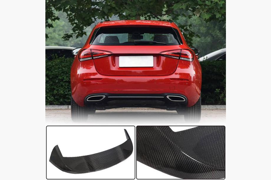 Mercedes A-class W177 2018- Alerón V1 (para HB, Carbono) Image