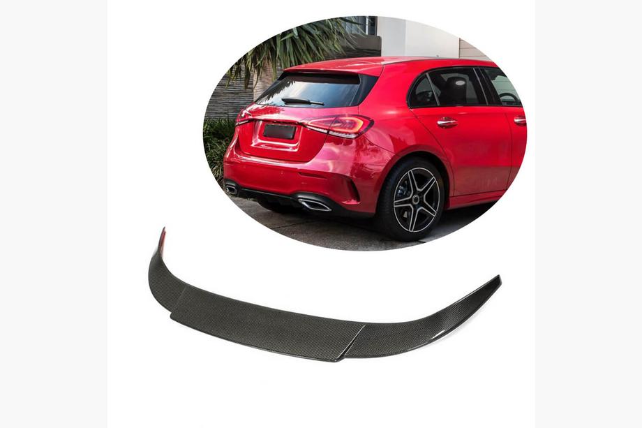 Mercedes A-class W177 2018- Alerón V2 (para HB, Carbono) Image