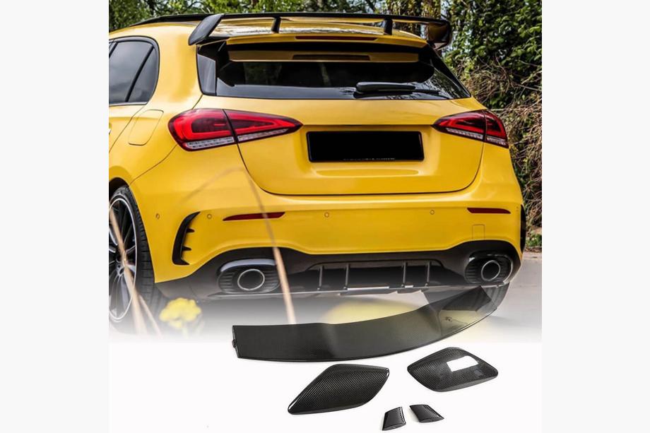 Mercedes A-class W177 2018- Spoiler V3 (para HB, Carbono) Image