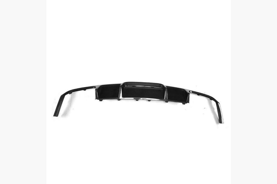 Mercedes CLS C218 2011-2018 Difusor de Parachoques Trasero (para Base/CLS63 AMG 2015-2018, Carbono) Foto 7