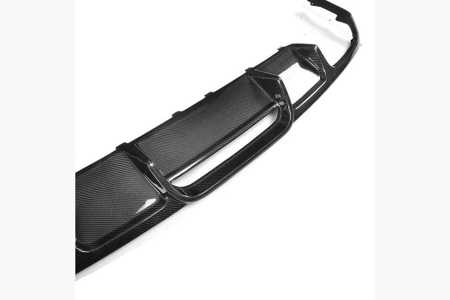 Mercedes CLS C218 2011-2018 Difusor de Parachoques Trasero (para Base/CLS63 AMG 2015-2018, Carbono) Foto 8