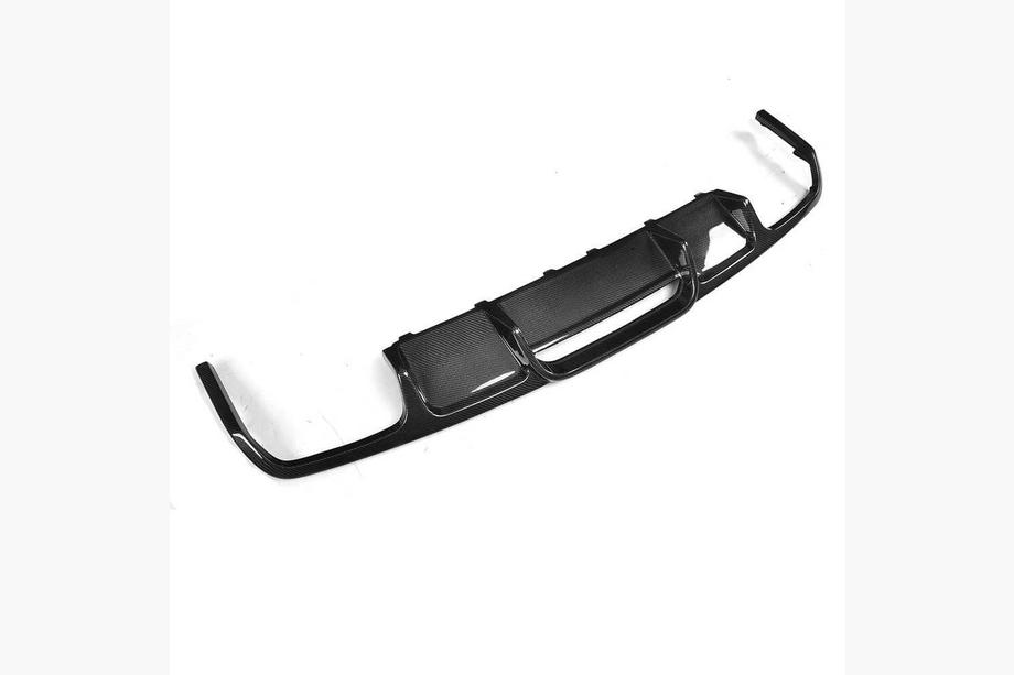 Mercedes CLS C218 2011-2018 Difusor de Parachoques Trasero (para Base/CLS63 AMG 2015-2018, Carbono) Foto 9