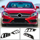 Mercedes CLS C218 2011-2018 Cubiertas de Parachoques Delantero de Carbono (para AMG-Line SD 2015-2018) foto 1