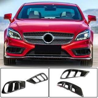 Cubiertas de Parachoques Delantero de Carbono (para AMG-Line SD 2015-2018) foto 1