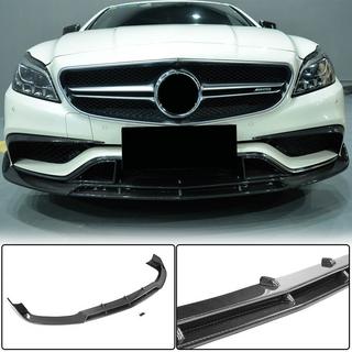 Extensión de parachoques delantero Lip V1 (para CLS63 AMG SD 2015-2018, Carbono) foto 2