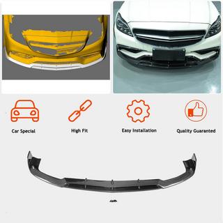 Extensión de parachoques delantero Lip V1 (para CLS63 AMG SD 2015-2018, Carbono) foto 3