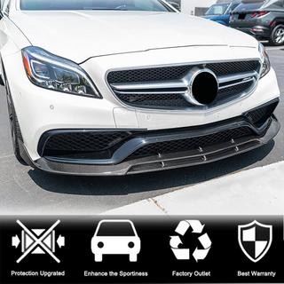 Extensión de parachoques delantero Lip V1 (para CLS63 AMG SD 2015-2018, Carbono) foto 4
