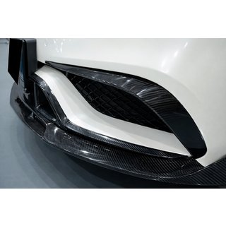 Cubiertas de parachoques delantero de carbono para CLS63 AMG SD 2015-2018