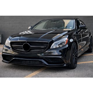 Cubiertas de parachoques delantero de carbono para CLS63 AMG SD 2015-2018 foto 3