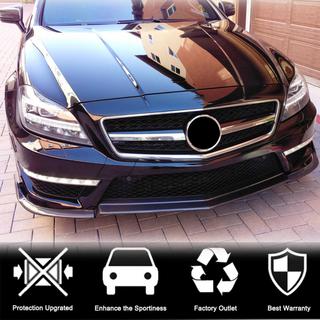 Labio delantero parachoques V1 (para CLS63 AMG SD 2011-2014, Carbono) foto 2