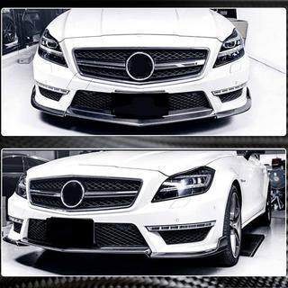 Labio delantero parachoques V1 (para CLS63 AMG SD 2011-2014, Carbono) foto 3