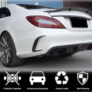 Cubiertas de parachoques trasero (para Base / CLS63 AMG SD 2015-2018, Carbono) foto 3