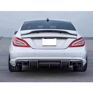 Difusor trasero de parachoques para AMG-Line/CLS63 AMG 2011-2014, Carbono Mercedes CLS C218 2011-2018 foto 2