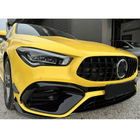 Mercedes CLA C118 2019- Extensiones de parachoques delantero (para CLA45 AMG 2019-2022, ABS) foto 2