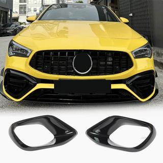Extensiones de parachoques delantero (para CLA45 AMG 2019-2022, ABS) Mercedes CLA C118 2019- foto 1
