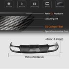 Mercedes E-class coupe C238 2016-2024 Difusor Trasero de Parachoques V1 para AMG-Line 2017-2019 Carbono foto 6