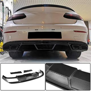 Difusor Trasero de Parachoques V1 para AMG-Line 2017-2019 Carbono foto 1