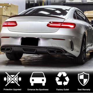 Difusor Trasero de Parachoques V1 para AMG-Line 2017-2019 Carbono foto 3
