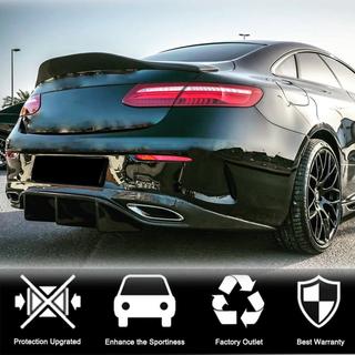 Difusor Trasero de Parachoques V2 para AMG-Line 2017-2019 Carbono foto 3