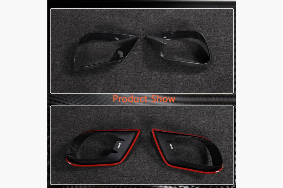 Mercedes E-class coupe C238 2016-2024 Cubiertas de Parachoques Delantero de Carbono (para AMG-Line 2017-2019) Foto 4