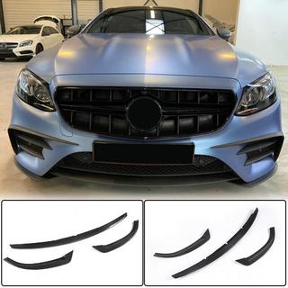 Lip delantero para parachoques AMG-Line 2017-2019 Carbono foto 1
