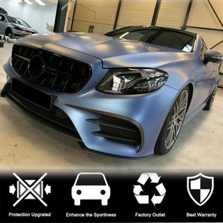 Lip delantero para parachoques AMG-Line 2017-2019 Carbono foto 3