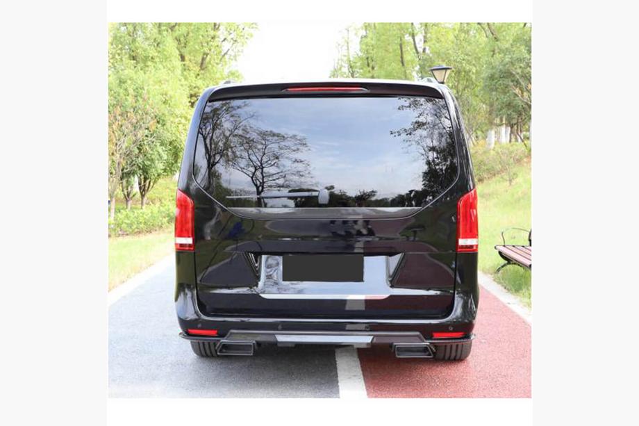 Mercedes Vito/V-class W447 2014- Difusor Trasero de Parachoques V1 para V-Class 2014-2019 Carbono Foto 3