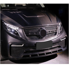 Mercedes Vito/V-class W447 2014- Parachoques Delantero V1 (2014-2019, Carbono) foto 2