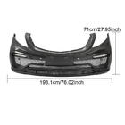 Mercedes Vito/V-class W447 2014- Parachoques delantero V2 (2014-2019, Carbono) foto 5