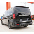 Mercedes Vito/V-class W447 2014- Parachoques Trasero (2014-2019, Carbono) foto 2